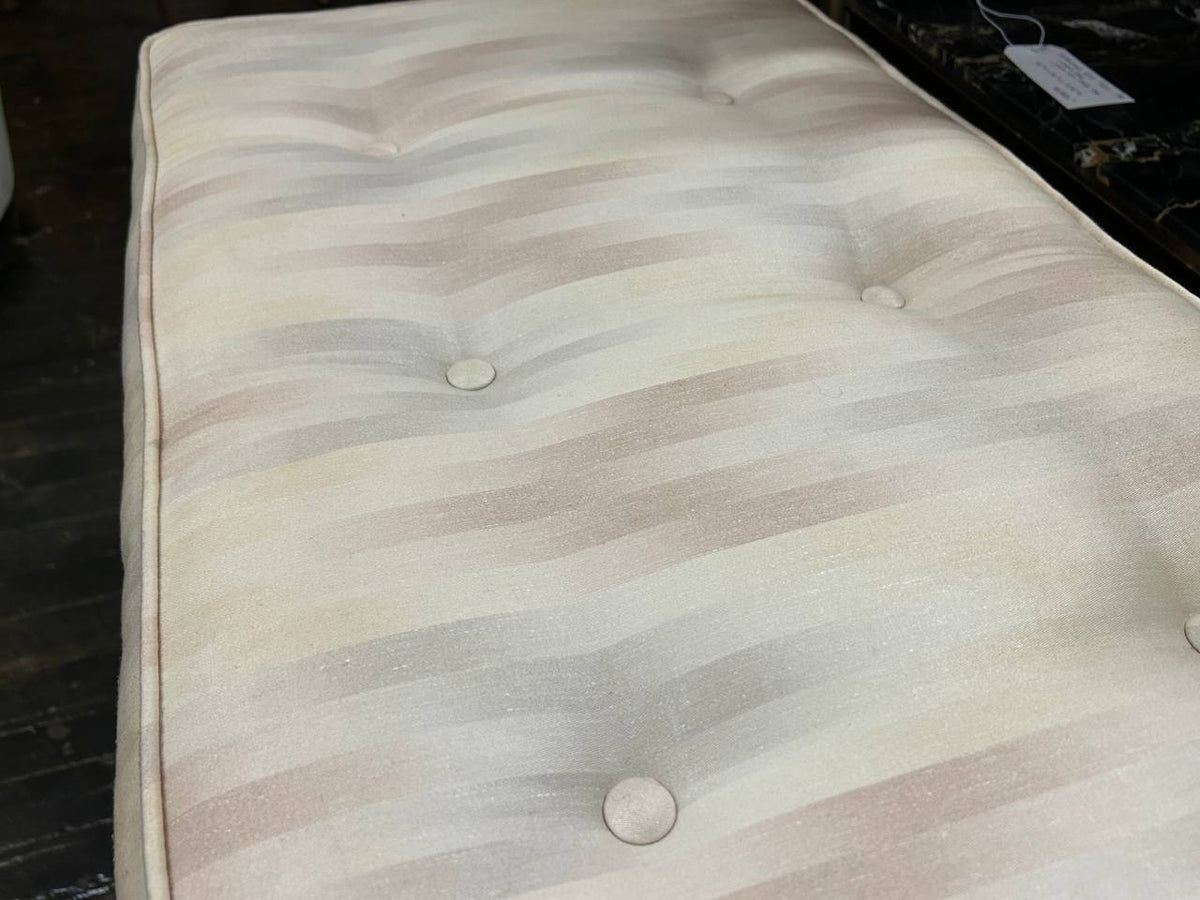 Wood Bench with Loose Cushion Attributed to Harvey Probber