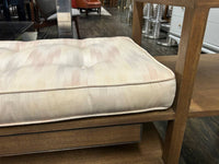 Wood Bench with Loose Cushion Attributed to Harvey Probber