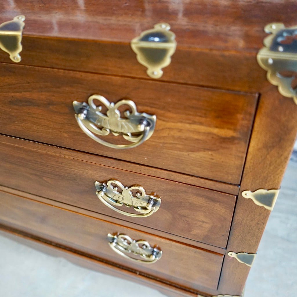 Henredon Asian Inspired Petite Chest of Drawers