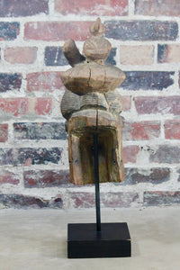 African Carving on Display Base