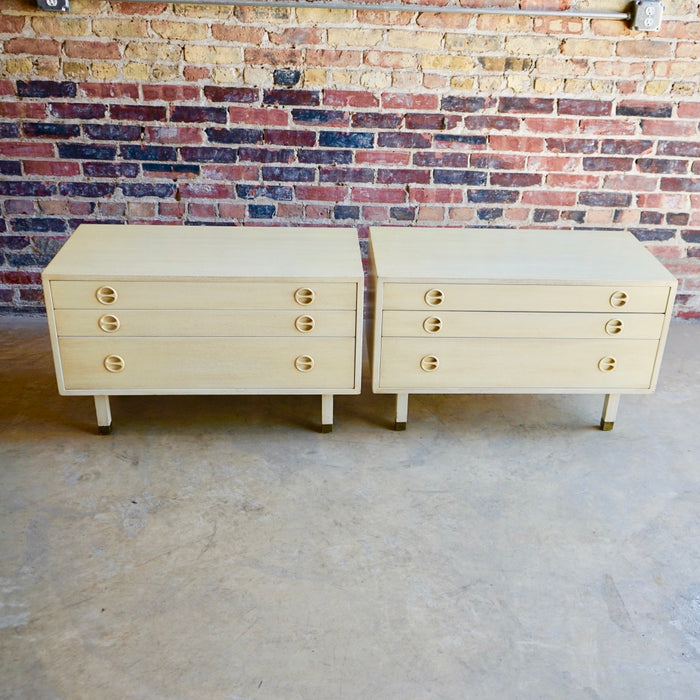 Pair of Harvey Probber Chests, chicago, IL Studio Sonja Milan