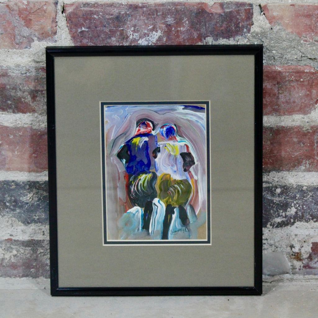 Original Framed Paintings by Waison Mupedza, Zimbabwe – Studio