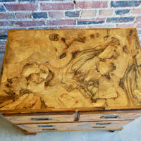 Petite Burl Campaign Chest Chicago