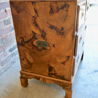 Petite Burl Campaign Chest Chicago