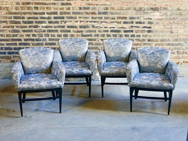 Donghia Upholstered dining chairs chicago