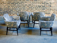 Donghia Upholstered dining chairs chicago