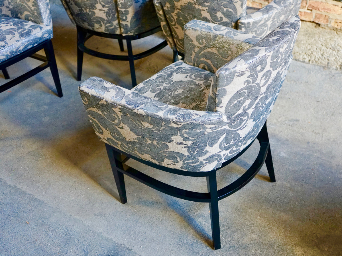 Donghia Upholstered dining chairs chicago