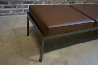 Mid Century Steelcase Bench