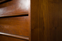 Lane Rhythm Mid Century Highboy Dresser in Teak - SOLD