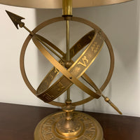 Bronze Astrological Armillary Table Lamp by Frederick Cooper Lamp Co.