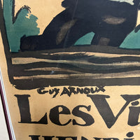 Vintage Les Vins de Bourgogne Poster