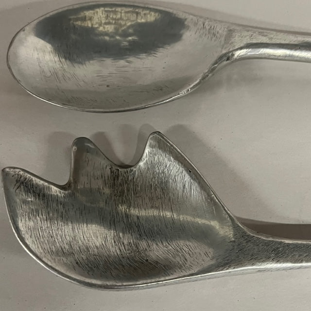 Large Biomorphic Bruce Cox Salad Bowl and Servers