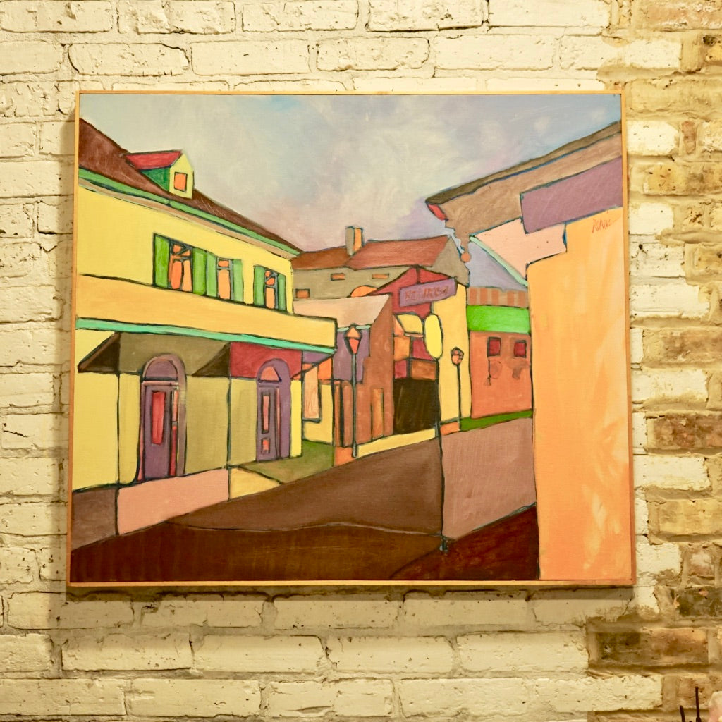 Craig C Reheis Painting of French Quarter