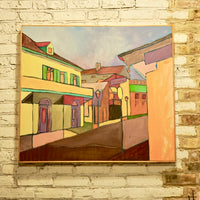 Craig C Reheis Painting of French Quarter