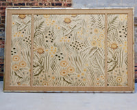 Hand Painted Framed Mid-Century Art