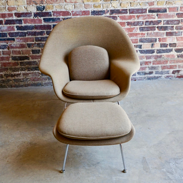 Knoll Womb Chair and Ottoman Chicago