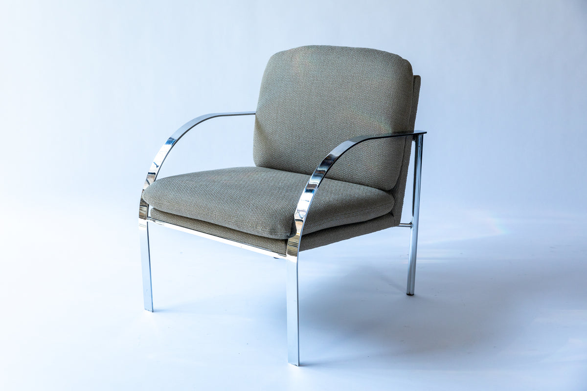Mid-Century Modern Lounge Chairs Similar to Paul Tuttle's Arco Chairs