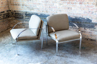 Mid-Century Modern Lounge Chairs Similar to Paul Tuttle's Arco Chairs