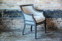 Mid-Century Gray Lounge Chair