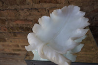 Alabaster Leaf Form Dish/Tray