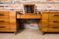 Mid Century John Widdicomb Suspended Vanity