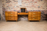 Mid Century John Widdicomb Suspended Vanity