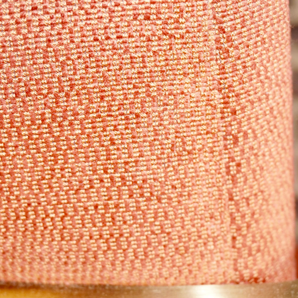 Upholstery close up on Mark Mascheroni for Brueton Cantilevered Chairs