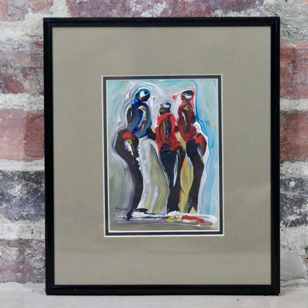 絵画 mwa Original Framed Paintings by Waison Mupedza, Zimbabwe – Studio